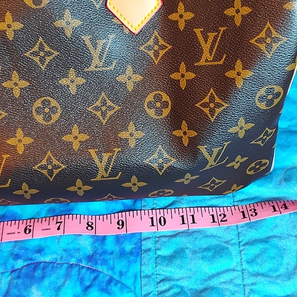 Brown Monogram Speedy Style Fashion Bag N W O T, Gorgeous! - Picture 8 of 11